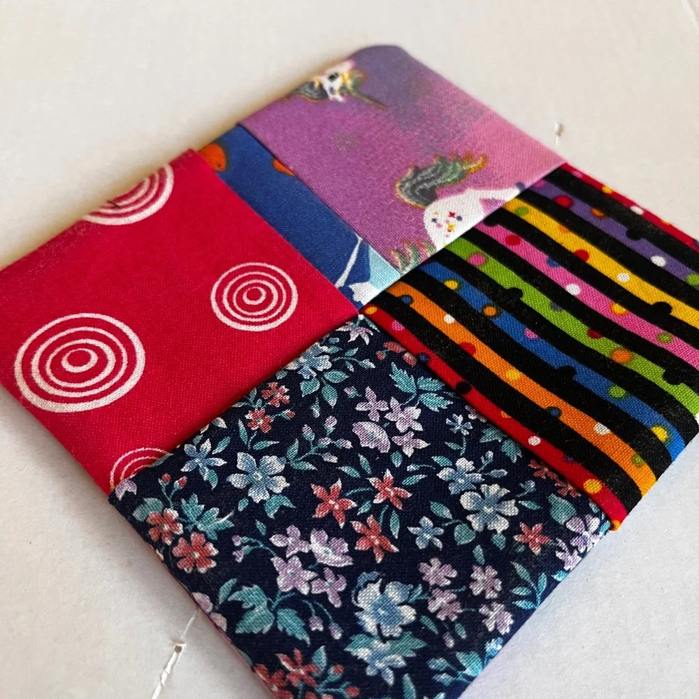 Handmade patchwork fabric
